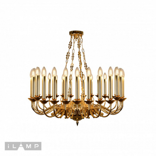 Подвесная люстра iLamp MD8551-30 GD фото 3