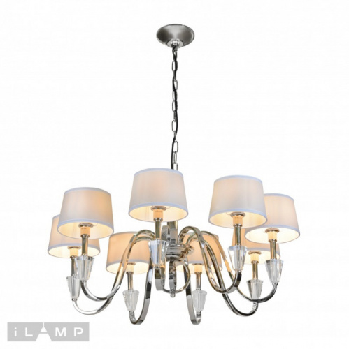 Подвесная люстра iLamp 82177/8 CR фото 3