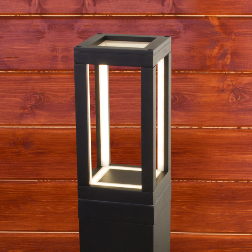 Садовый светильник Elektrostandard 1529 TECHNO LED чёрный фото 3