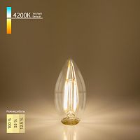 Светодиодная лампа Elektrostandard Dimmable 5W 4200K E14 (C35 прозрачный) (BLE1401)