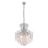 Подвесная люстра Crystal Lux SEVILIA SP4 SILVER