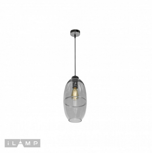 Подвесной светильник iLamp AP9038-1 GR фото 3