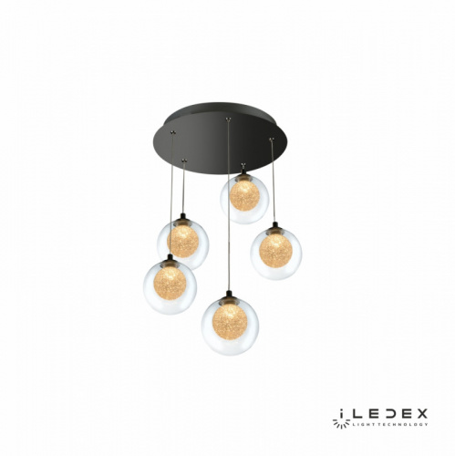 Подвесная люстра iLedex C4457-5R CR фото 3