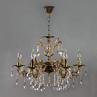 Подвесная люстра AMBIENTE by BRIZZI 2118/6 PB Tear drop